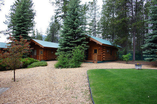 Silverwolf Log Chalets Coram Eksteriør billede