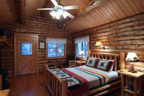 Silverwolf Log Chalets Coram Eksteriør billede