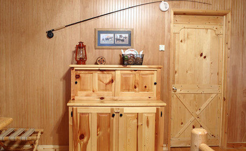 Silverwolf Log Chalets Coram Eksteriør billede